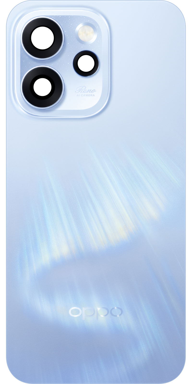 Akkumulátor fedél Oppo Reno15 Pro Mini / Reno15 Pro, Kék (Aurora Blue), Service Pack 621033000913