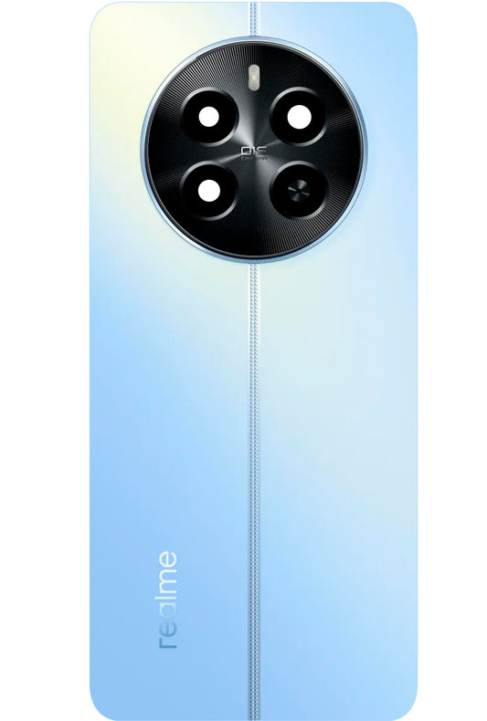 Realme 12 4G akkumulátorfedél, Kék (Skyline Silver), Service Pack 621033000305