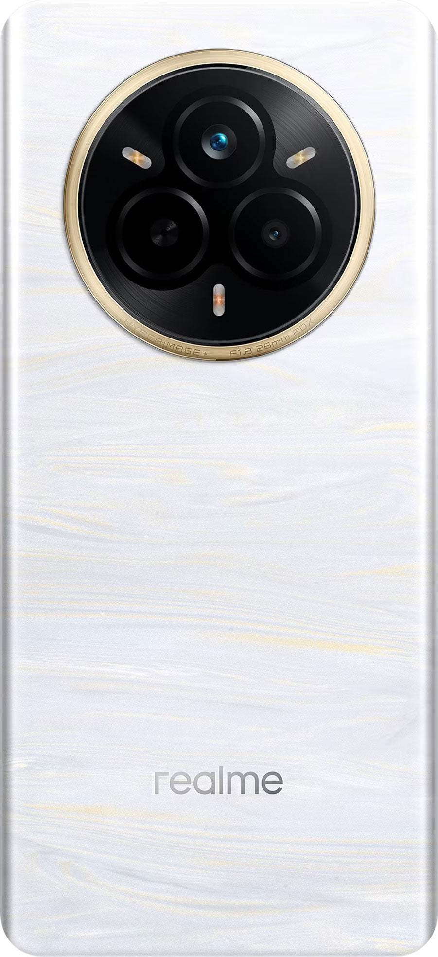 Realme 14 Pro akkumulátor fedél, Fehér (Pearl White), Service Pack 621033000463