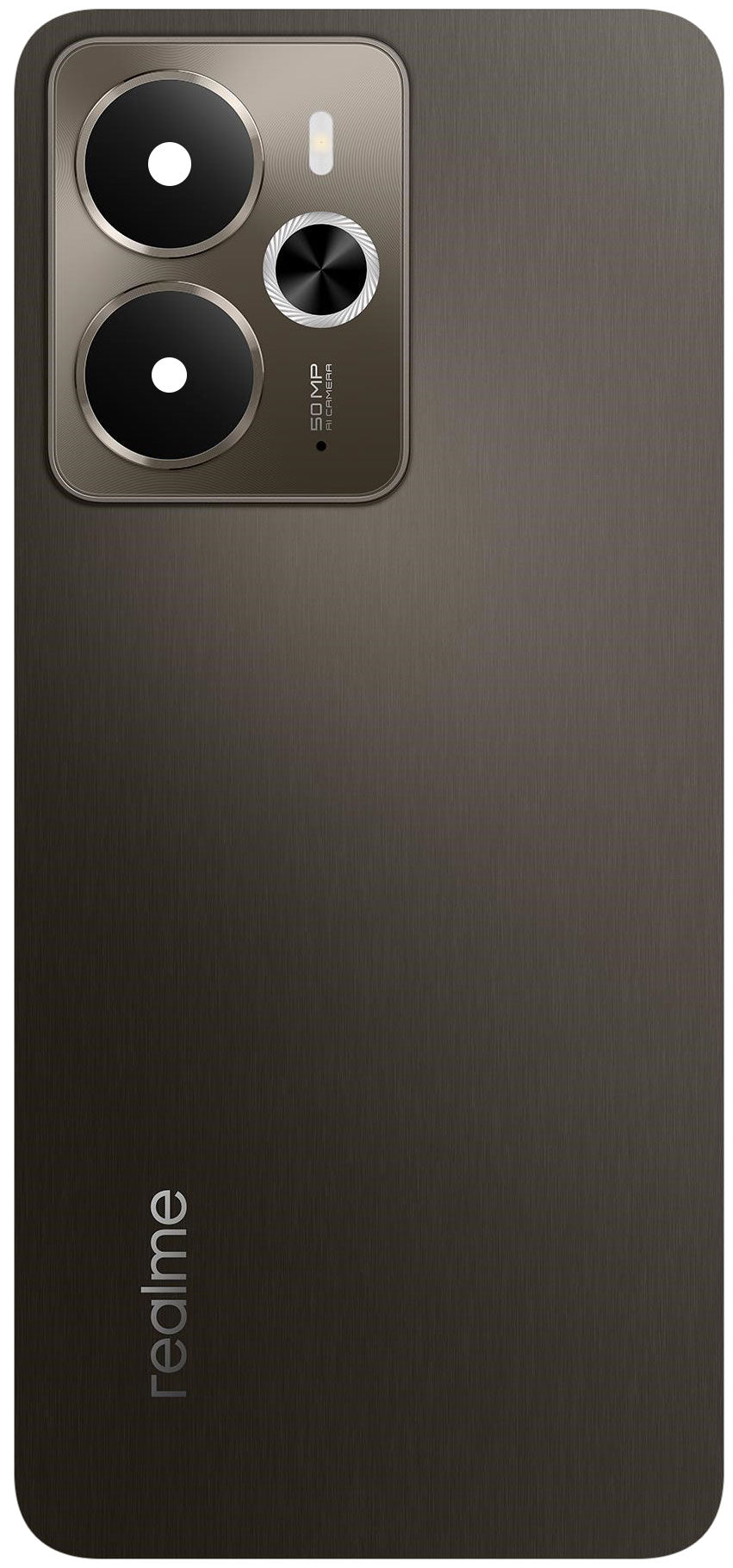 Realme 14 Akkufedél, Barna (Storm Titanium), Szervizcsomag 621033000535