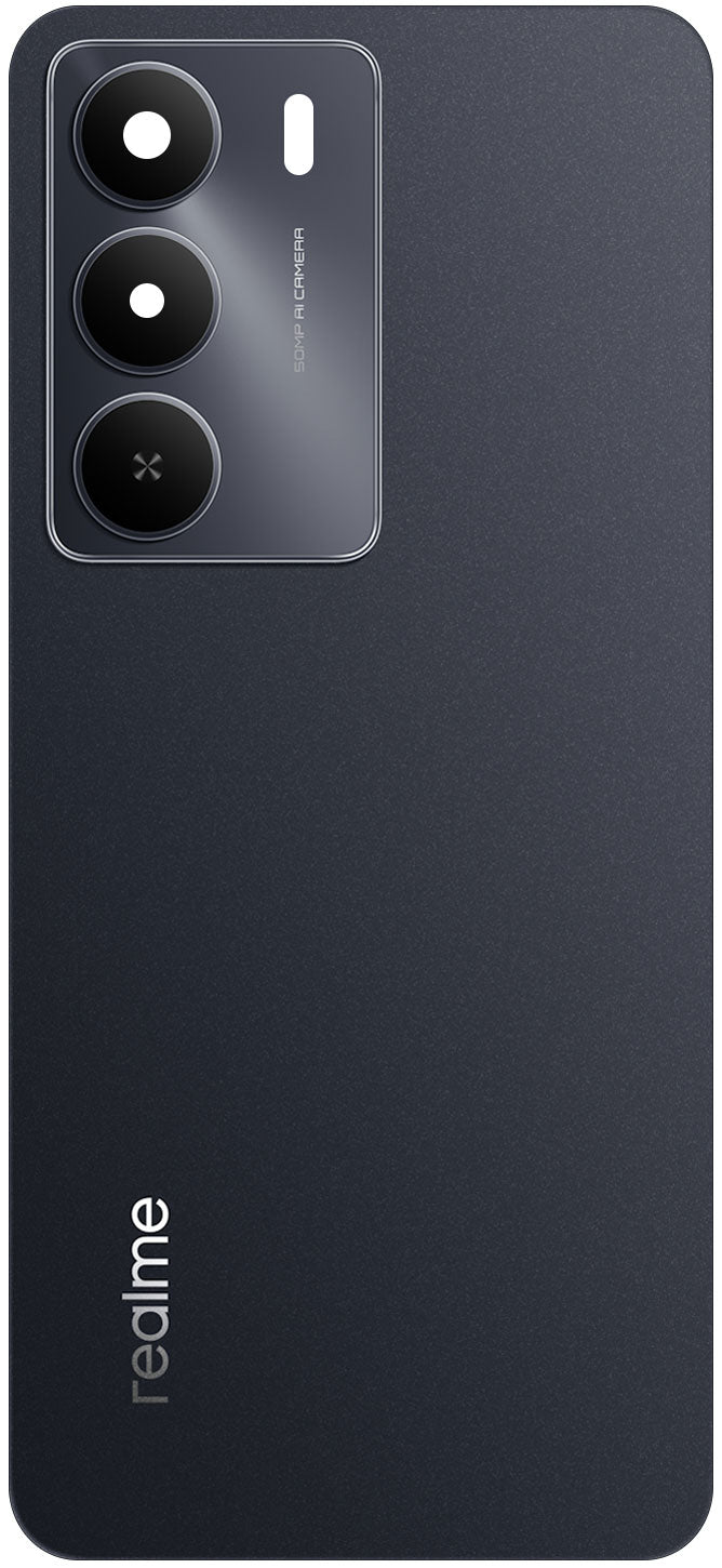 Realme 14x akkumulátor fedél, Fekete (Carbon Black), Service Pack 621033000506