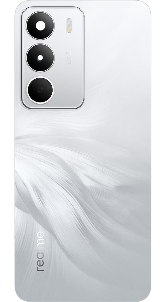 Realme C71 akkumulátor fedél, Fehér (White Swan), Service Pack 621033000625