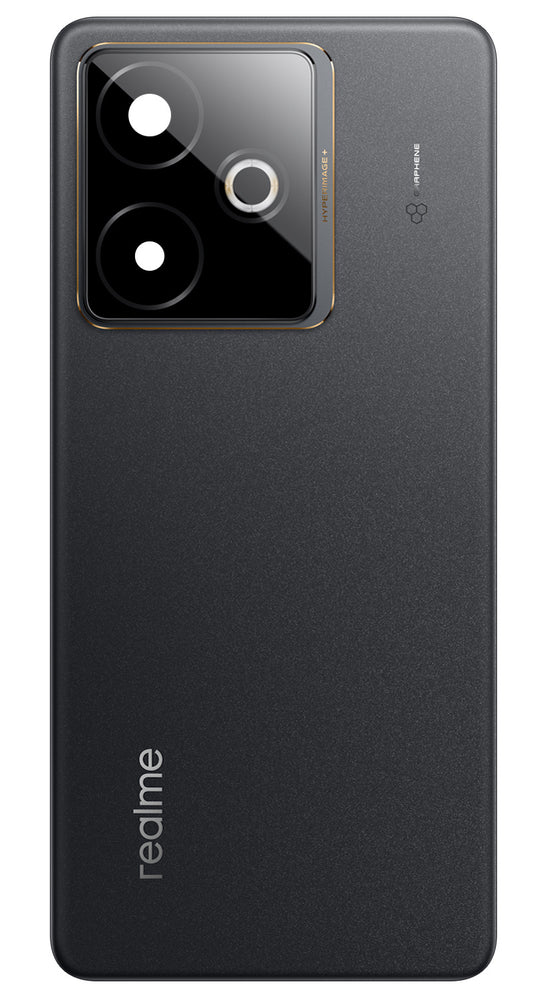 Realme GT 7T akkumulátor fedél, Fekete (IceSense Black), Service Pack 621033000633