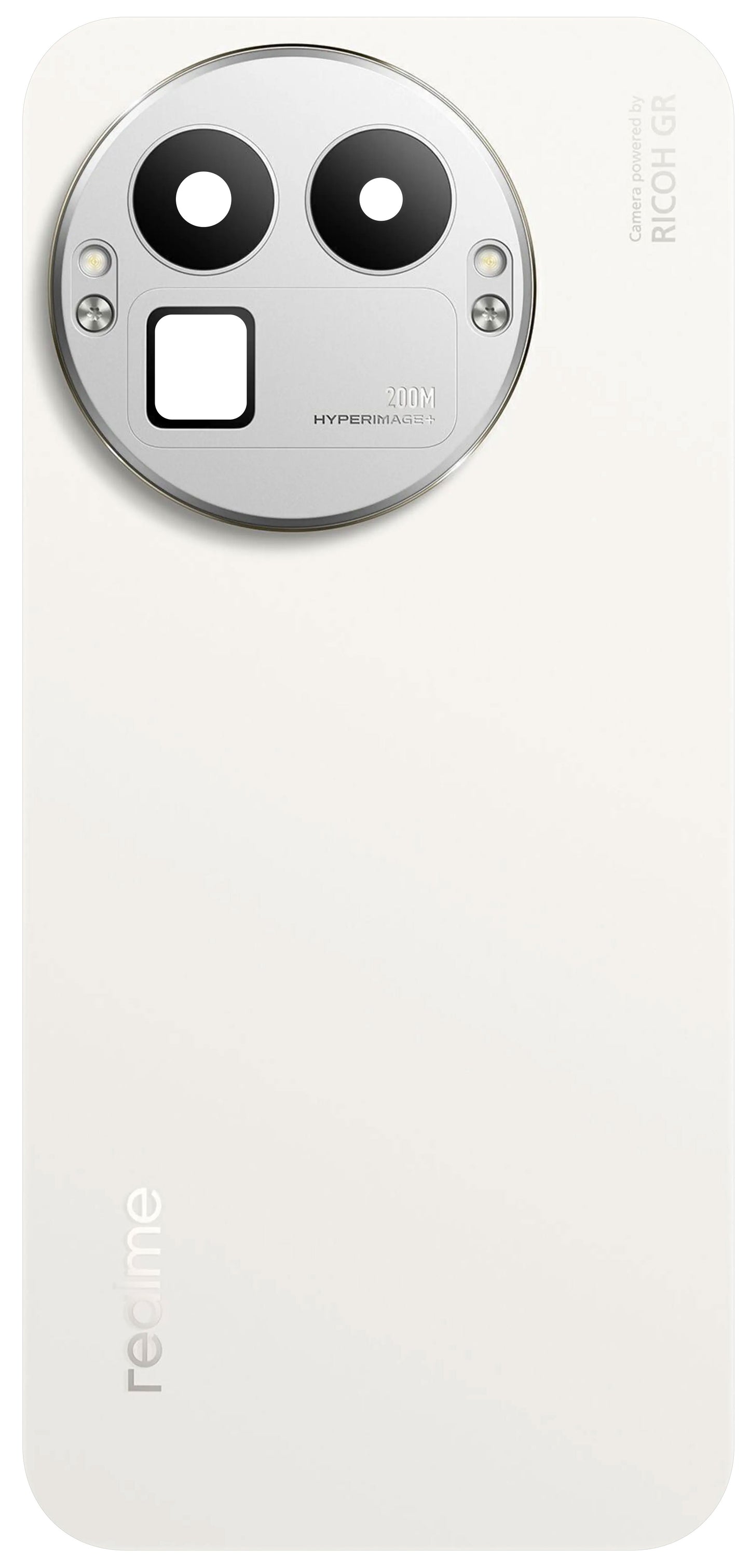 Akkumulátor fedél Realme GT 8 Pro, Fehér (Diary White), Service Pack 621033000791