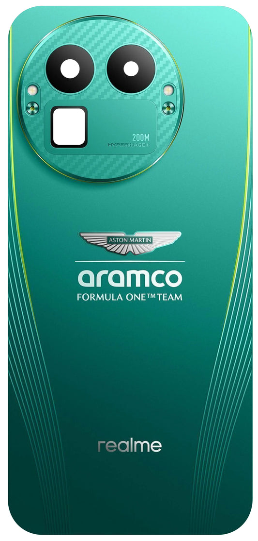 Realme GT 8 Pro akkumulátorfedél, Zöld (Aston Martin Green), Service Pack 621033000794