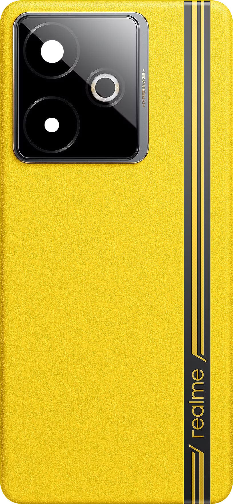 Realme GT 7T akkumulátor fedél, Sárga (Racing Yellow), Service Pack 621033000634