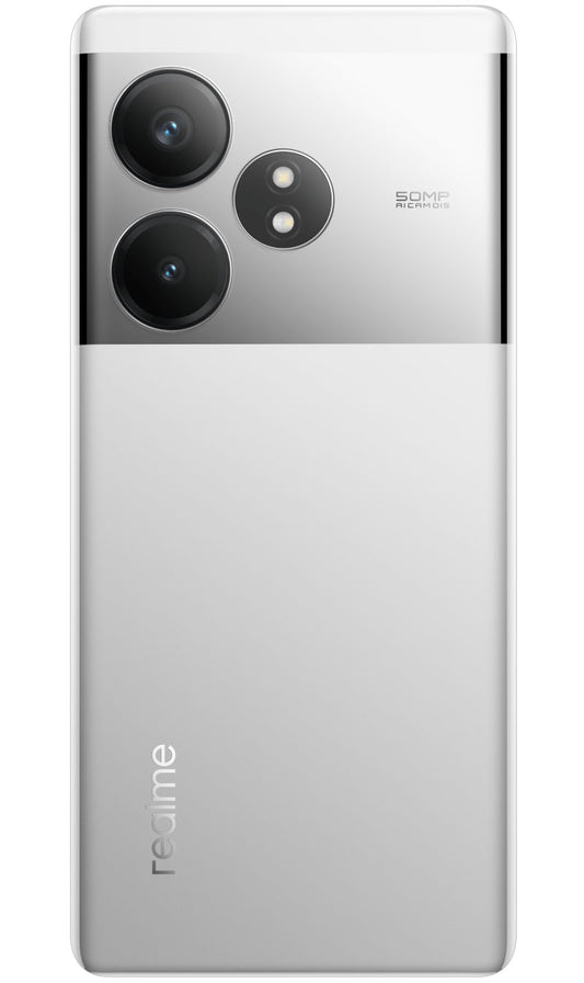 Realme GT 6T akkumulátor fedél, Ezüst (Fluid Silver), Service Pack 621033000296