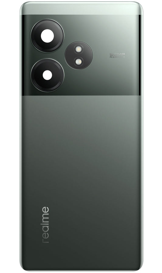 Realme GT 6T akkumulátor fedél, Zöld (Razor Green), Service Pack 621033000295