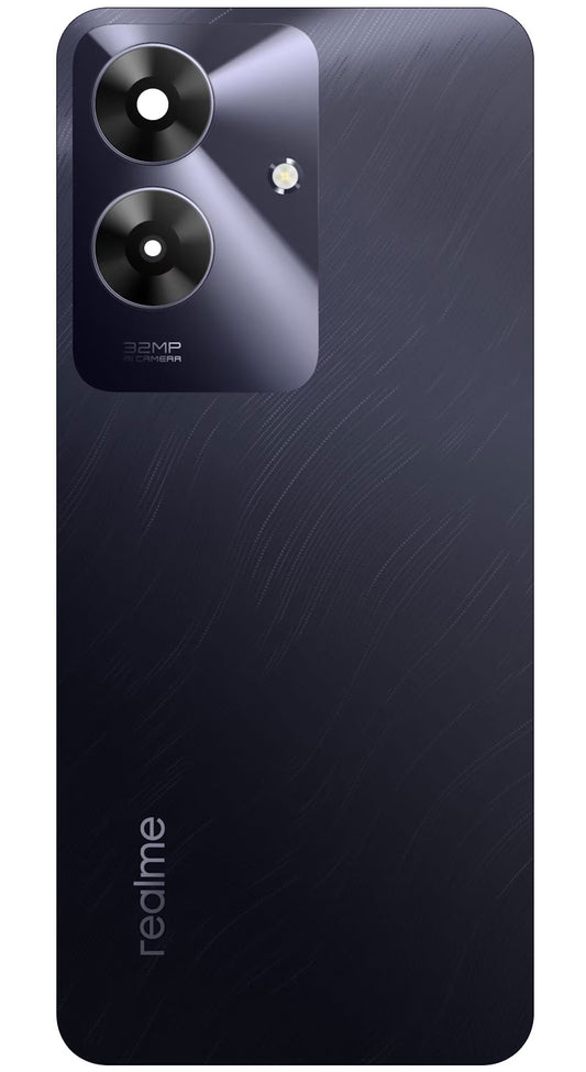 Realme Note 60 akkumulátor fedél, Fekete (Marble Black), Service Pack 621033000293