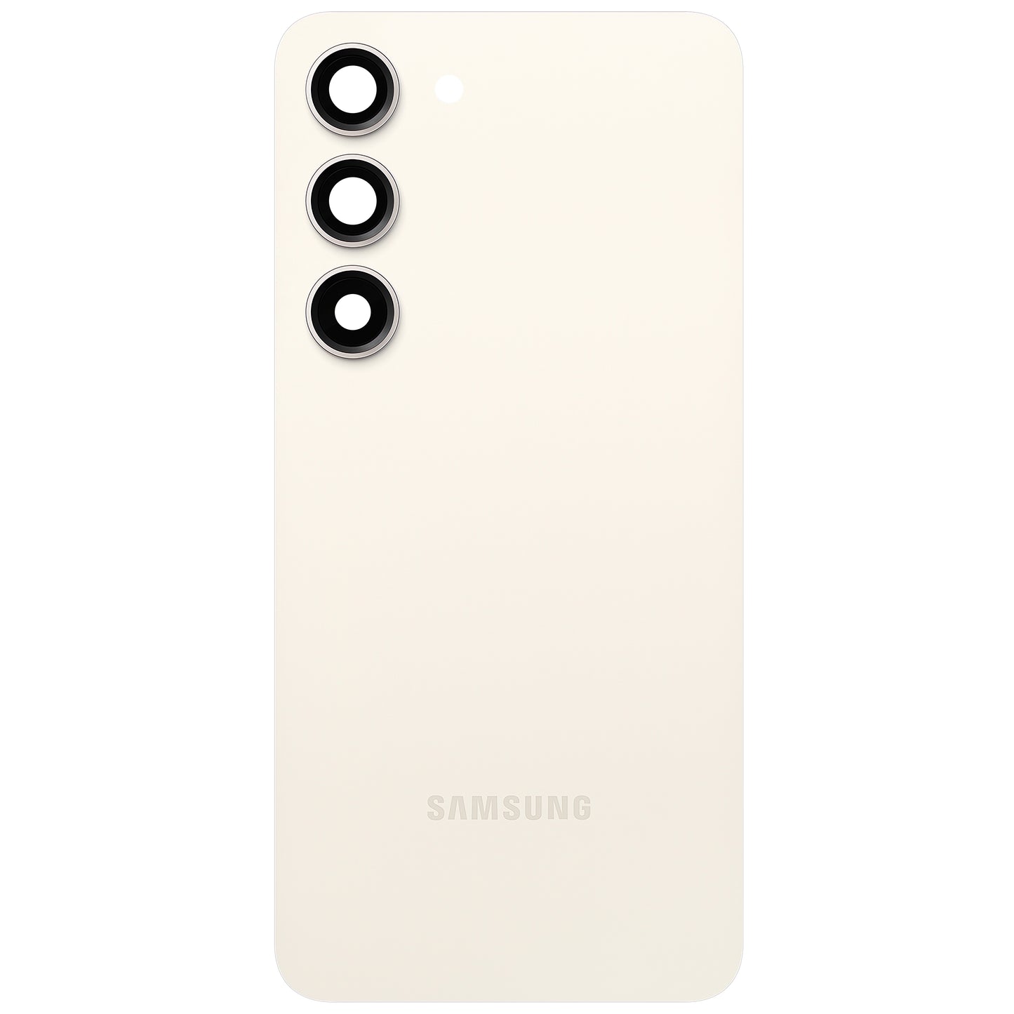 Samsung Galaxy S23 S911 akkumulátor fedél, Krém, Service Pack GH82-30393B