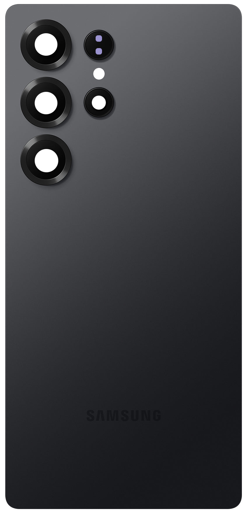 Samsung Galaxy S25 Ultra S938 akkumulátor fedél, Fekete (Titanium Black), Service Pack GH82-36353D