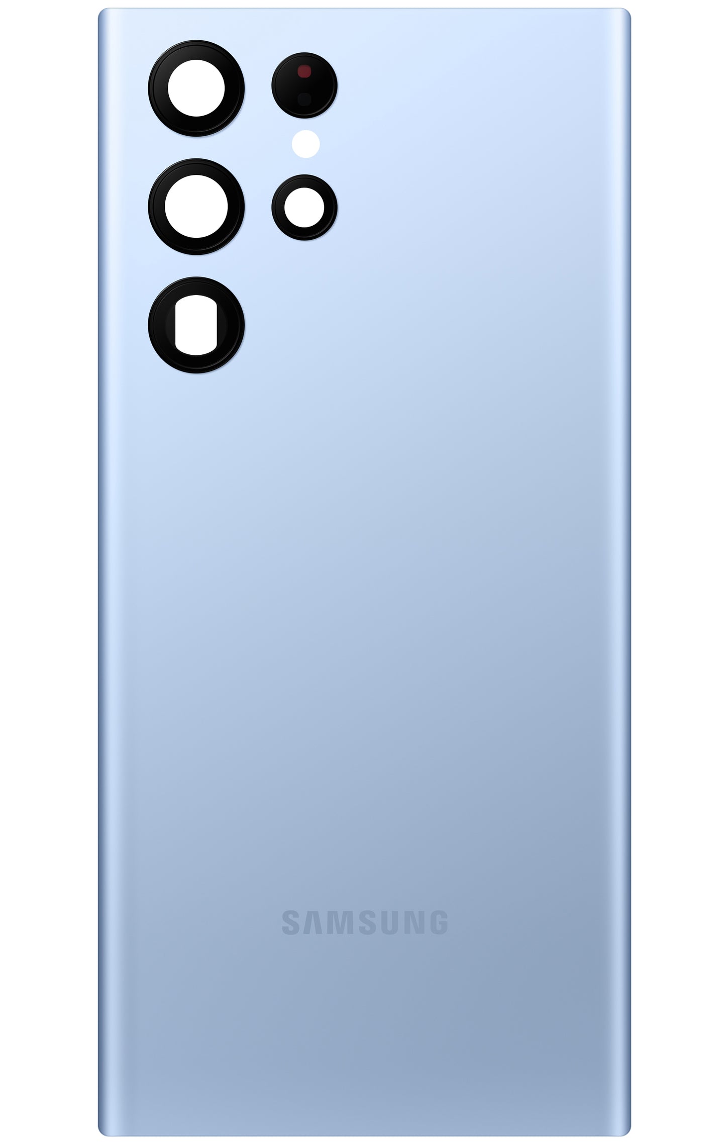 Samsung Galaxy S22 Ultra 5G S908 akkumulátor fedél, Kék (Sky Blue), Service Pack GH82-27457G