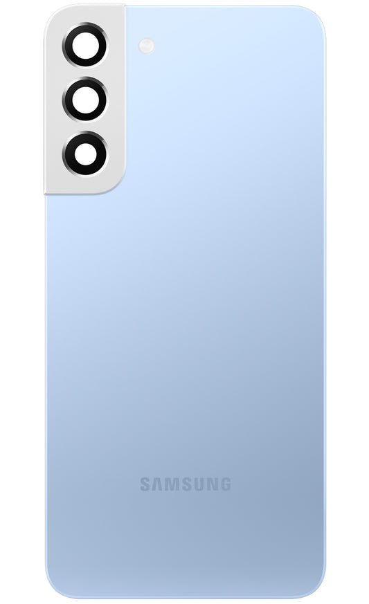Samsung Galaxy S22+ 5G S906 akkumulátorfedél, Kék (Sky Blue), Service Pack GH82-27444H