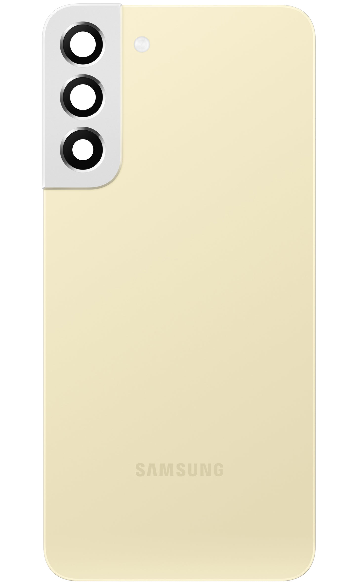 Samsung Galaxy S22+ 5G S906 akkumulátor fedél, Krém, Service Pack GH82-27444F