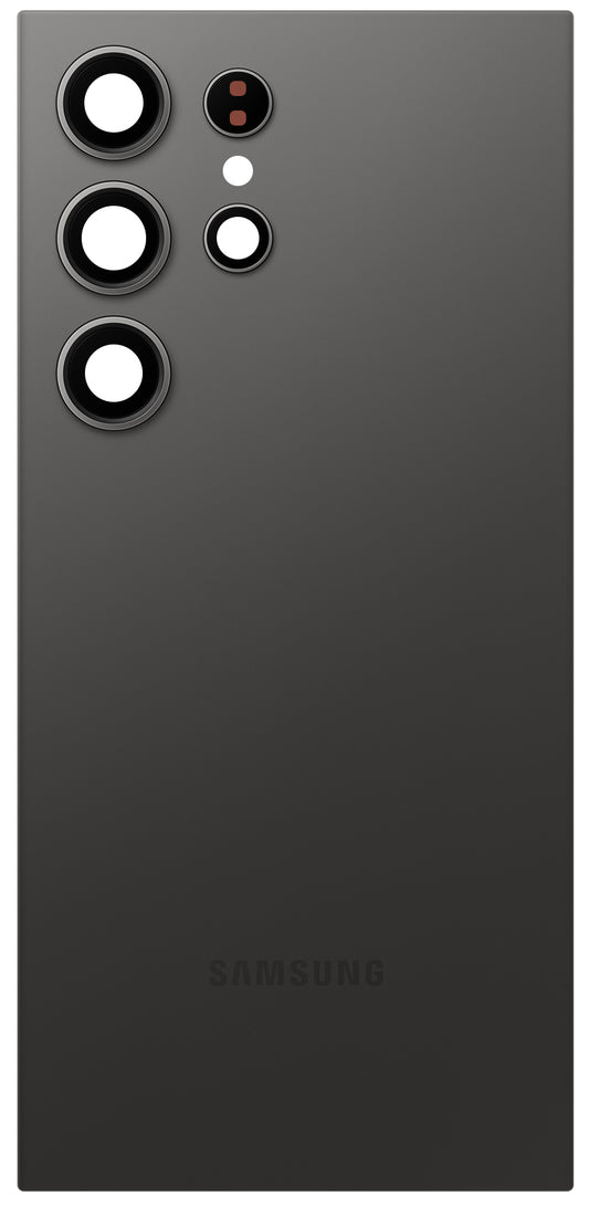 Samsung Galaxy S24 Ultra S928 akkumulátorfedél, Fekete (Titanium Black), Service Pack GH82-33349B