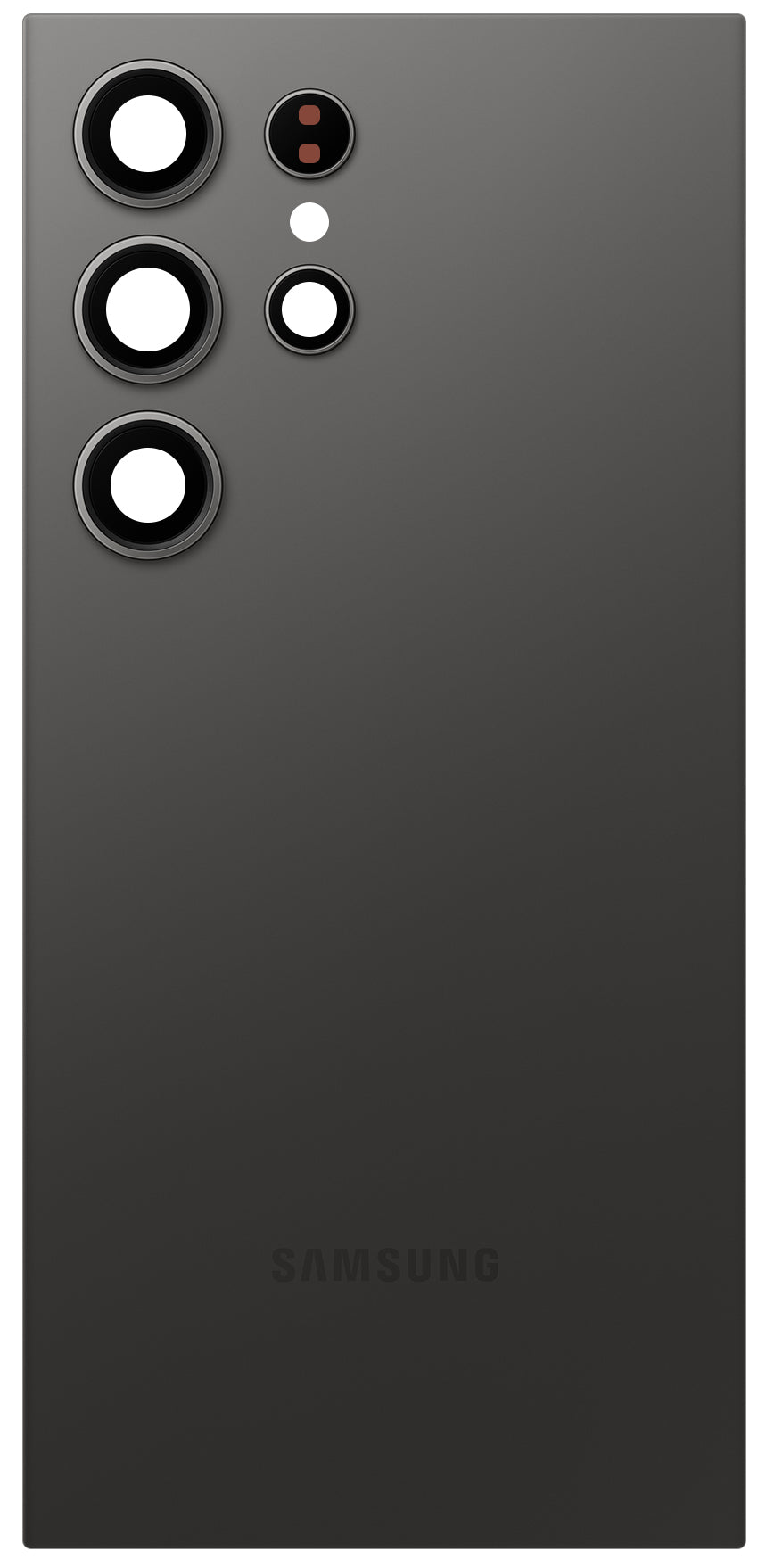 Samsung Galaxy S24 Ultra S928 akkumulátorfedél, Fekete (Titanium Black), Service Pack GH82-33349B