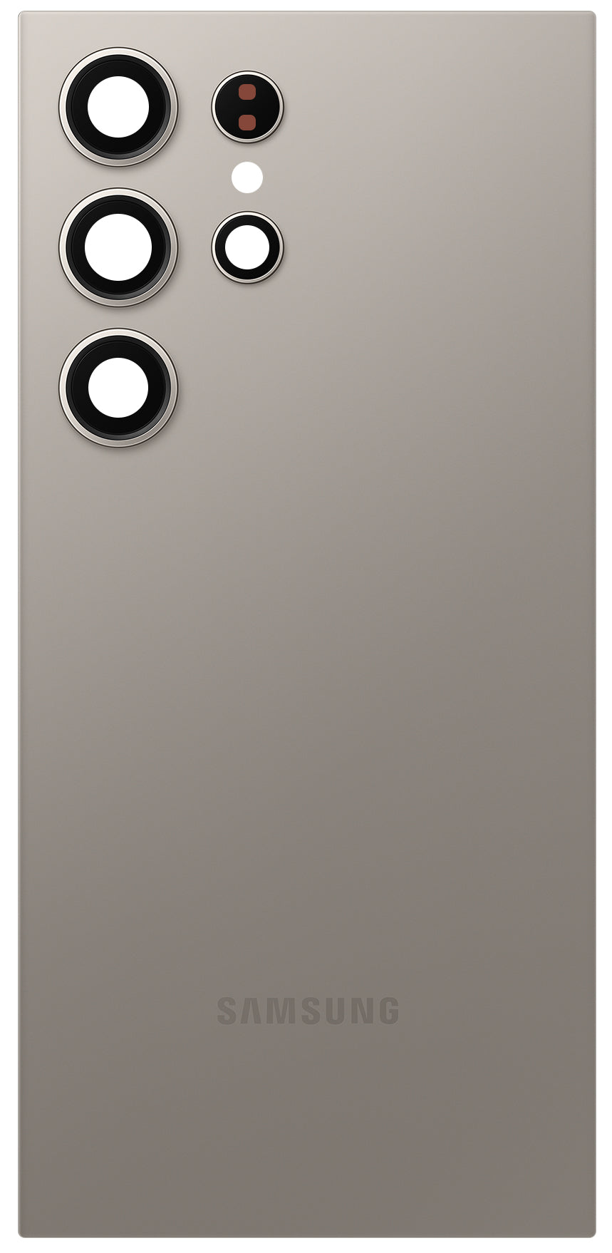 Samsung Galaxy S24 Ultra S928 akkumulátorfedél, Szürke (Titanium Gray), Service Pack GH82-33349A