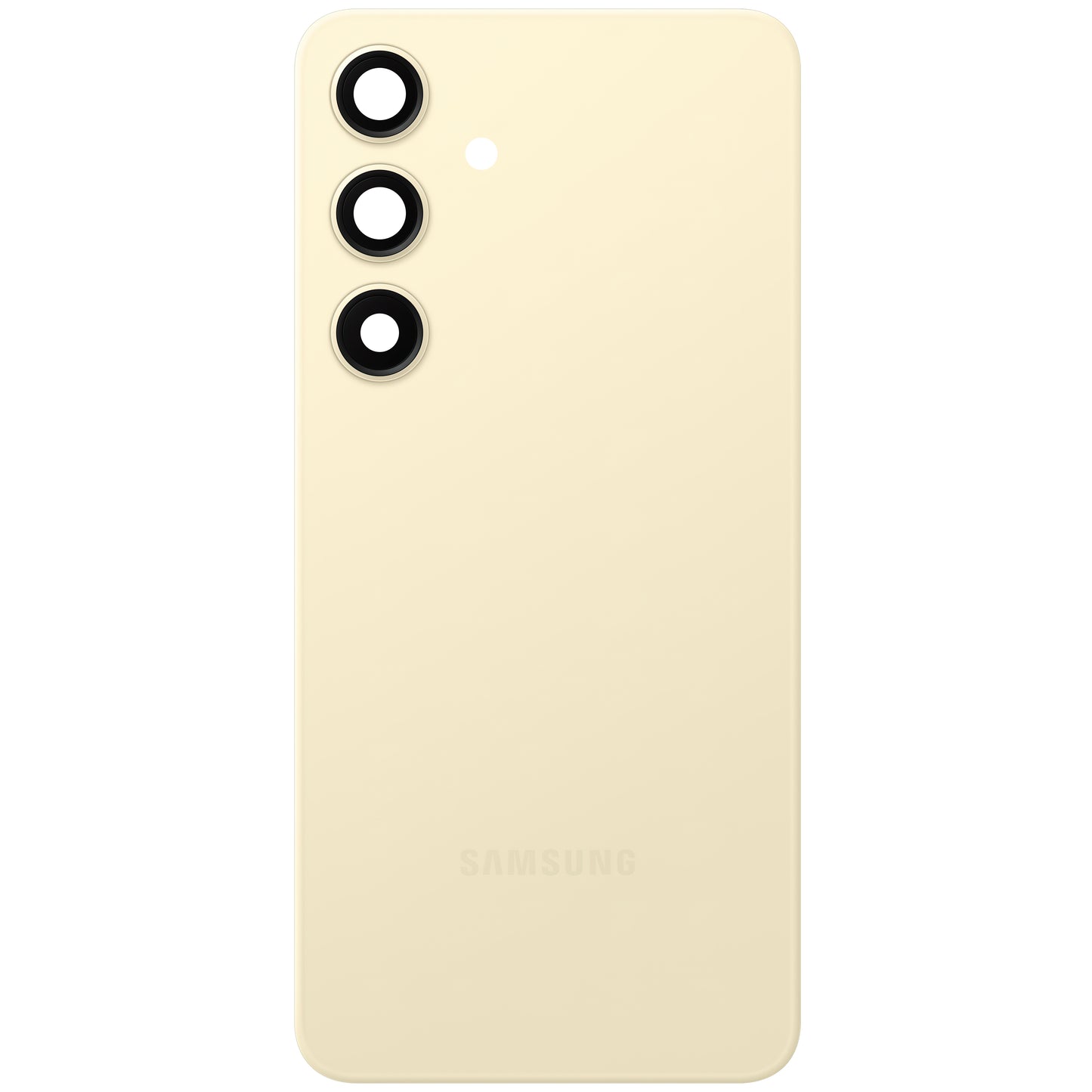 Samsung Galaxy S24+ S926 akkumulátorfedél, Bézs (Amber Yellow), Service Pack GH82-33275D