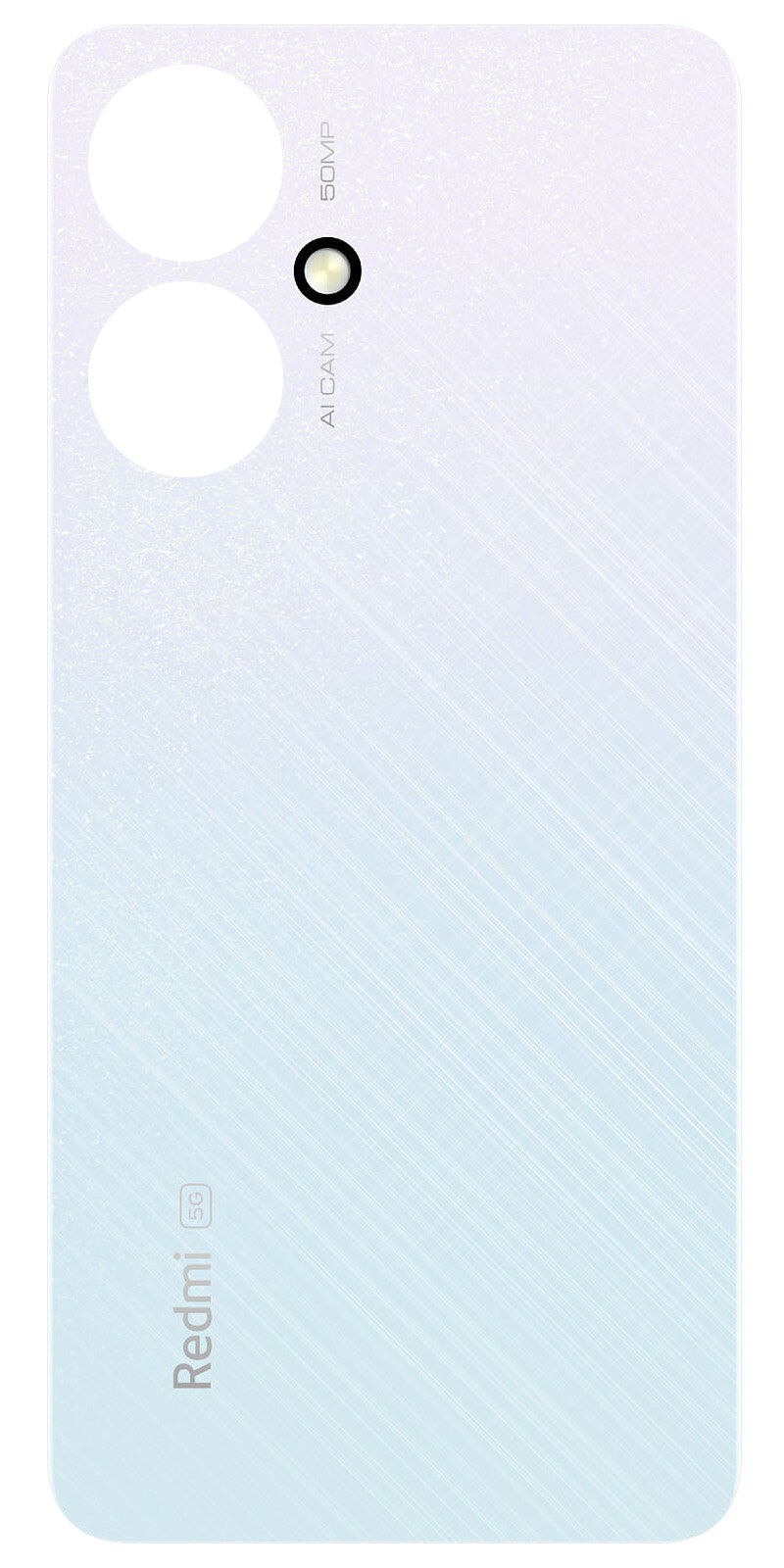 Xiaomi Redmi 13C 5G akkumulátorfedél, Fehér (Starry Silver), Service Pack 1610111001569A