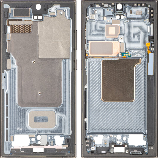 Samsung Galaxy S24 Ultra S928 középső tok, fekete, csere