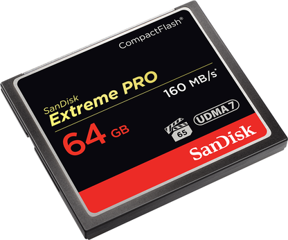 SanDisk Extreme Pro CompactFlash memóriakártya, 64Gb, UDMA 7 SDCFXPS-064G-X46