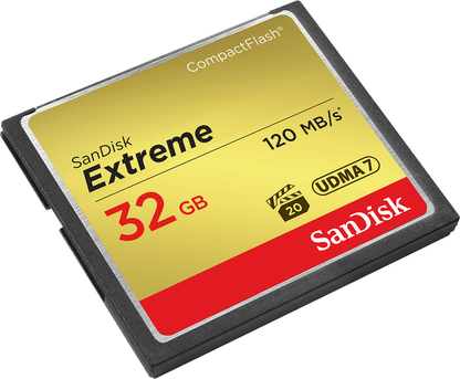 SanDisk Extreme CompactFlash memóriakártya, 32Gb, UDMA 7 SDCFXSB-032G-G46