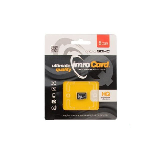 Imro microSDHC memóriakártya, 8Gb, 10-es osztály