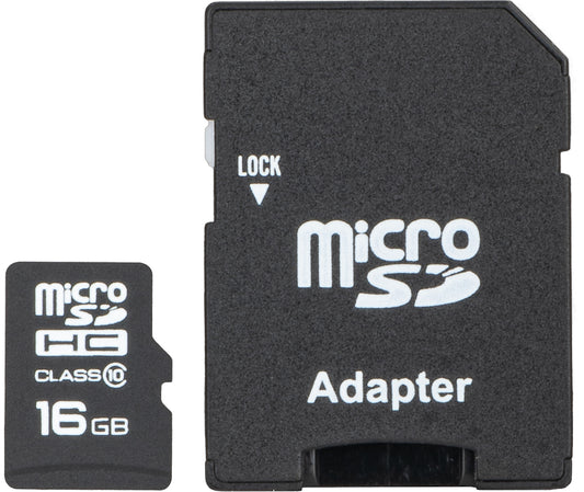 Emtec C10 Classic microSDHC memóriakártya, 16GB, 10-es osztály, adapterrel ECMSDM16GHC10CG