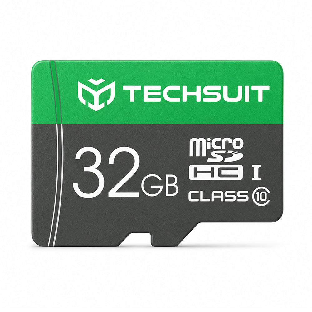 Techsuit THCM11 microSDHC Memory Card, 32GB, Class 10, with Adapter