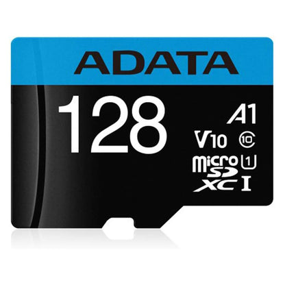 Adata Premier microSDXC memóriakártya, 128GB, 10-es osztály / UHS-1 U1, adapterrel AUSDX128GUICL10A1-RA1