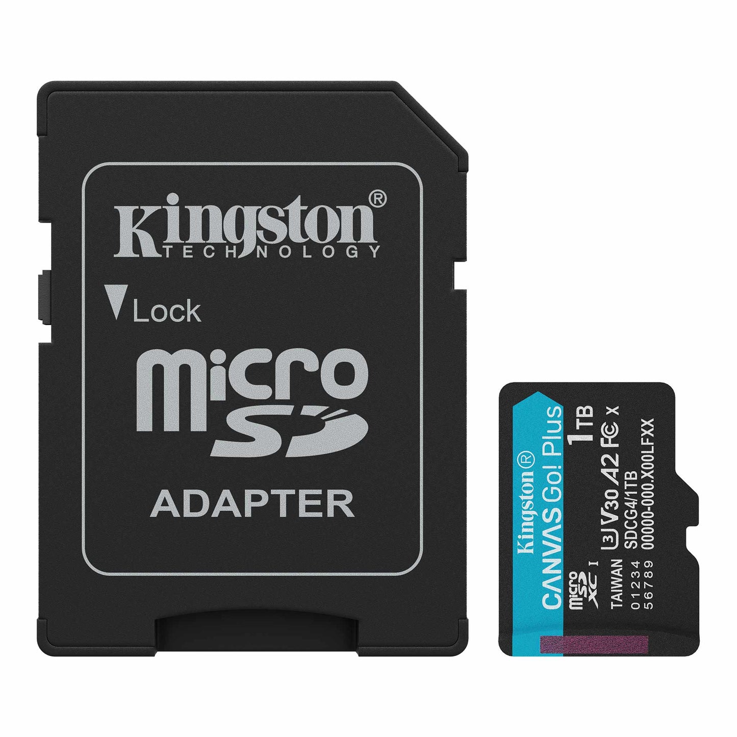 Kingston Canvas Go Plus Android A2 microSDXC memóriakártya, 1TB, 10. osztály / UHS-1 U3, SD adapterrel ‎SDCG4/1TB