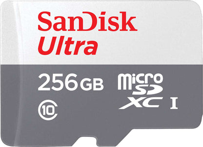SanDisk Ultra microSDXC memóriakártya, 256Gb, 10-es osztály SDSQUNR-256G-GN3MN