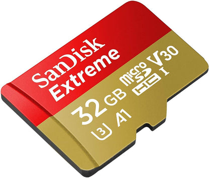 SanDisk Extreme microSDHC memóriakártya, 32Gb, 10. osztály / UHS-1 U3 SDSQXAF-032G-GN6MN