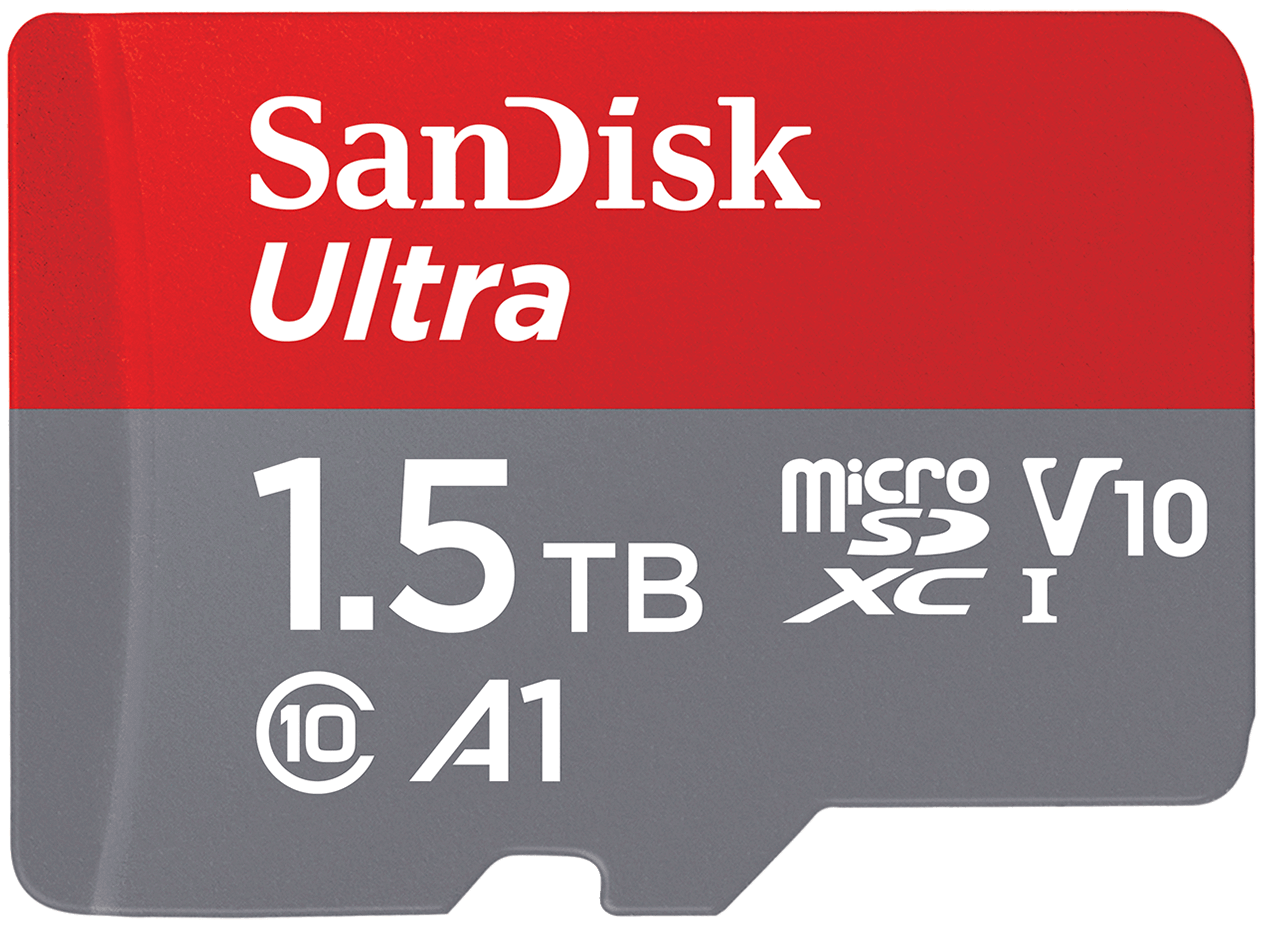 SanDisk Ultra Android A1 microSDXC memóriakártya, 1.5TB, 10. osztály / UHS-1 U1 SDSQUAC-1T50-GN6MN