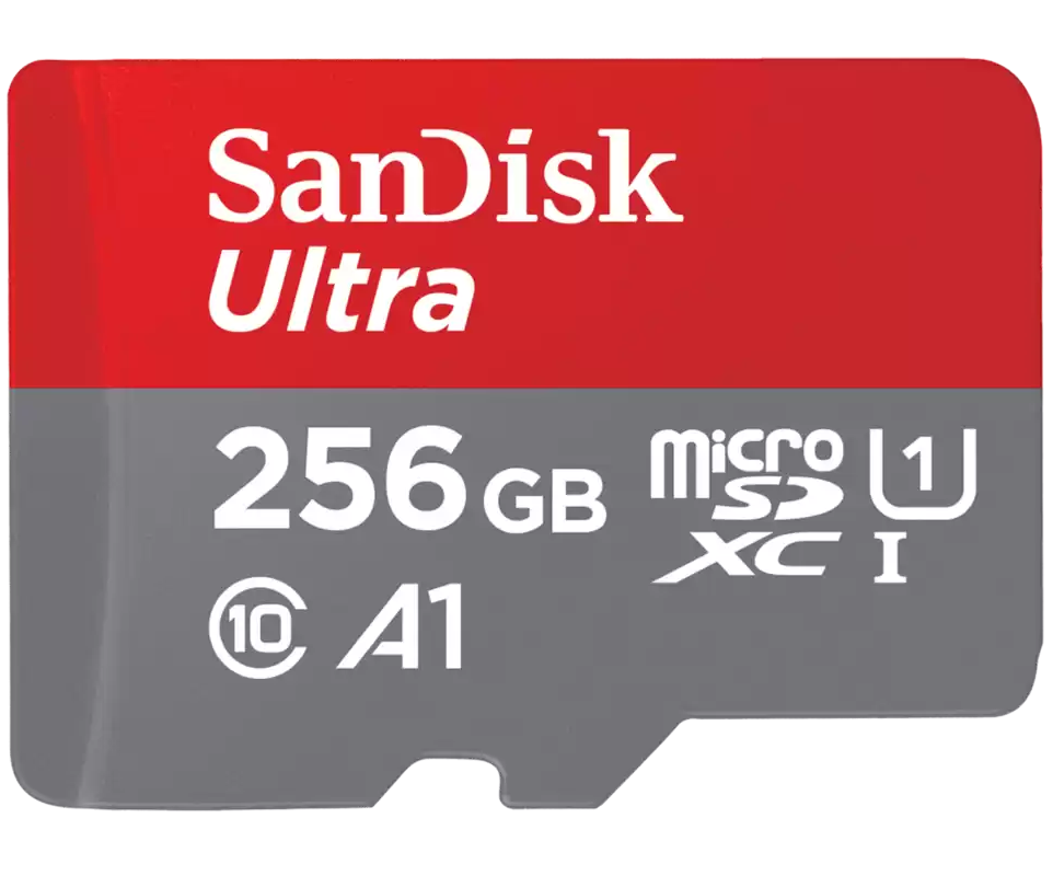 SanDisk Ultra Android A1 microSDXC memóriakártya, 256Gb, 10. osztály / UHS-1 U1 SDSQUAC-256G-GN6MN