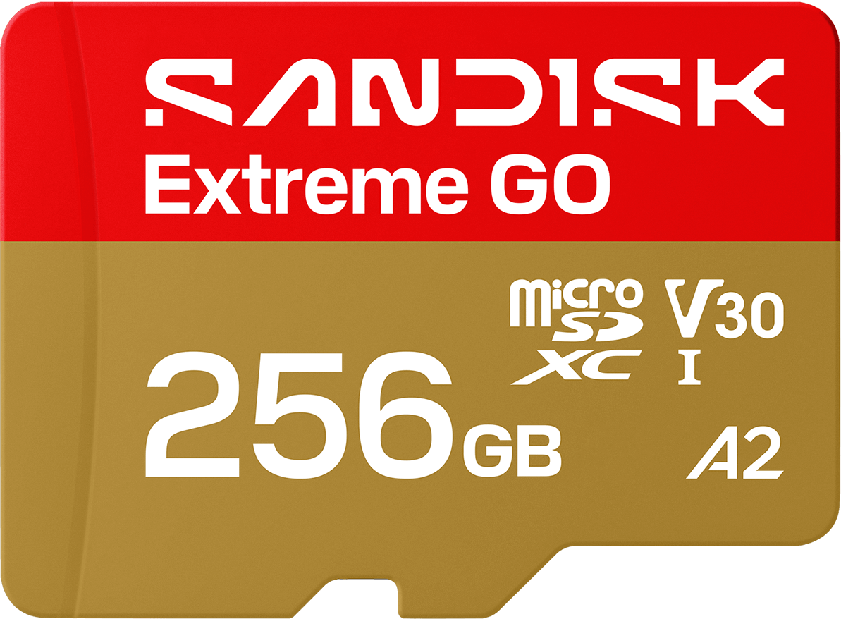 SanDisk Extreme GO Android A2 microSDXC memóriakártya, 256GB, 10-es osztály / UHS-1 U1 SDSQXGN-256G-GN6MN