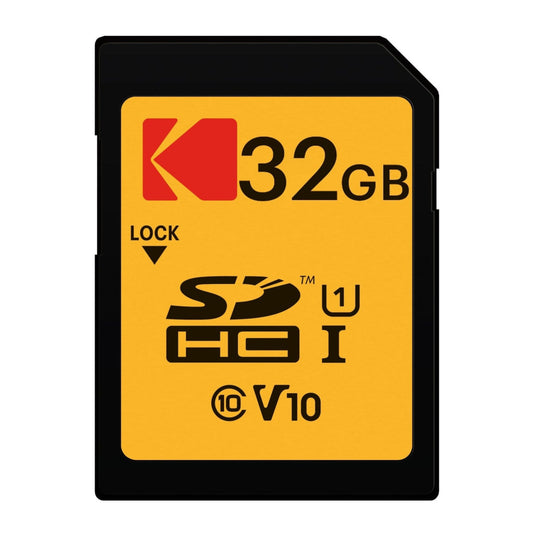 SDHC memóriakártya Kodak Premium Performance, 32Gb, 10. osztály / UHS-1 U1 EKMSD32GHC10K