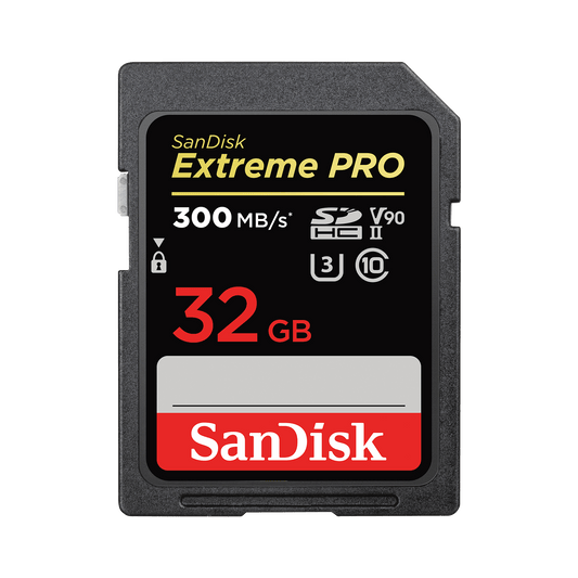 SanDisk Extreme Pro SDHC memóriakártya, 32GB, 10. osztály / UHS-1 U3 SDSDXXO-032G-GN4IN
