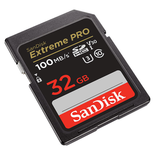 SanDisk Extreme Pro SDHC memóriakártya, 32GB, 10. osztály / UHS-1 U3 SDSDXXO-032G-GN4IN