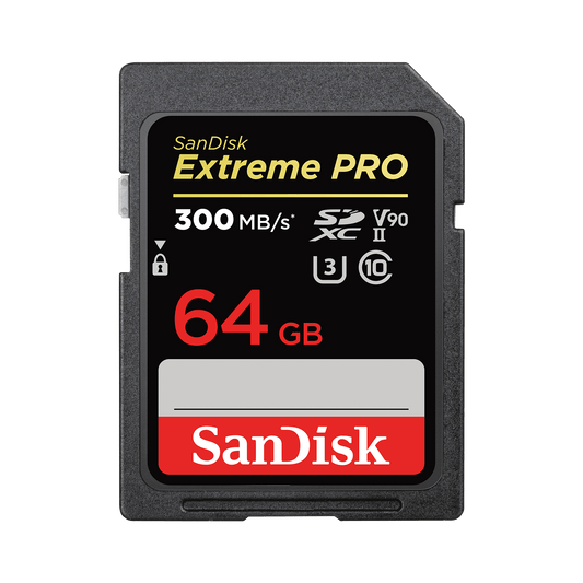 SanDisk Extreme Pro SDXC memóriakártya, 64GB, 10. osztály / UHS-1 U3 SDSDXXU-064G-GN4IN
