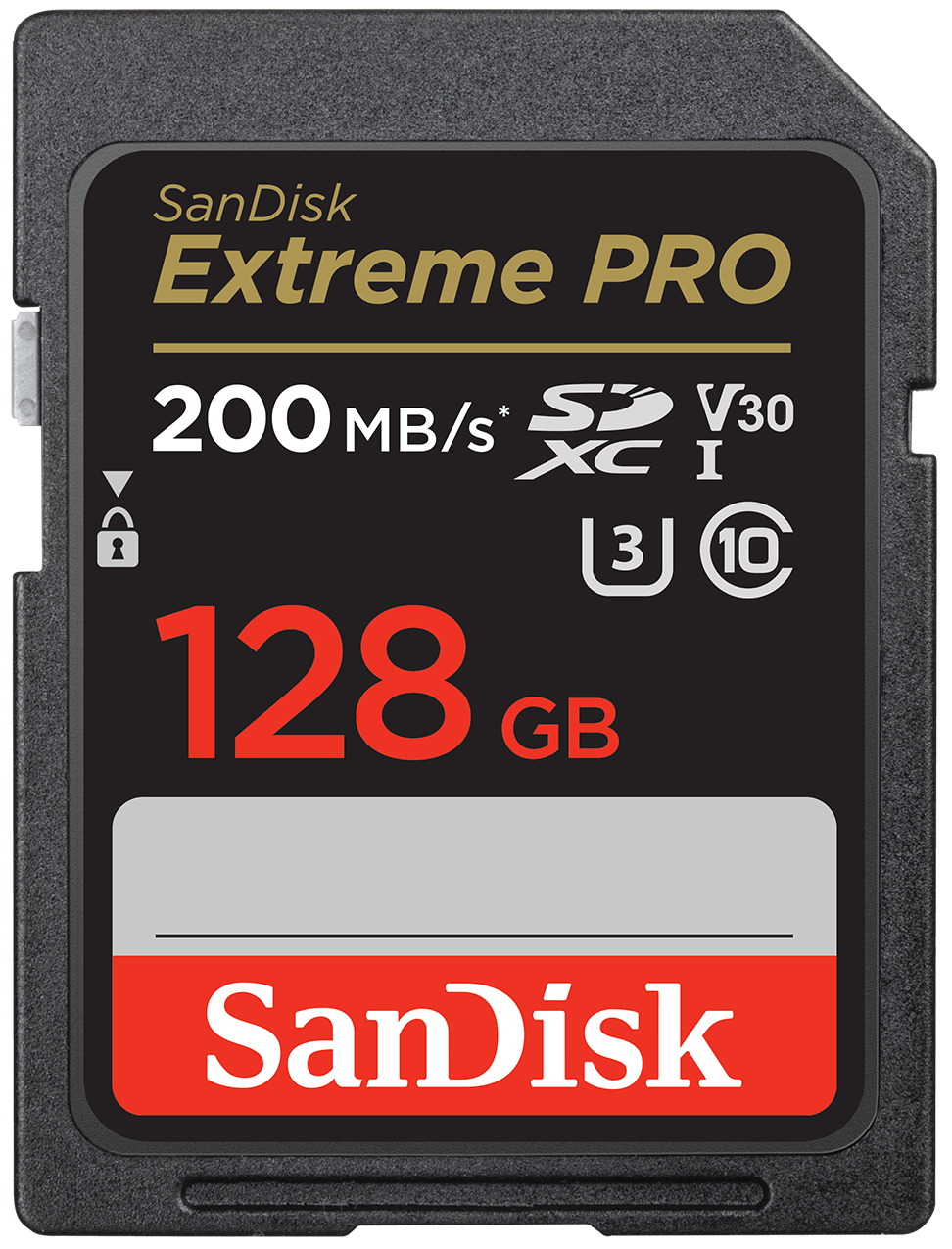 SanDisk Extreme Pro SDXC Memóriakártya, 128Gb, 10-es osztály / UHS-1 U3 SDSDXXD-128G-GN4IN