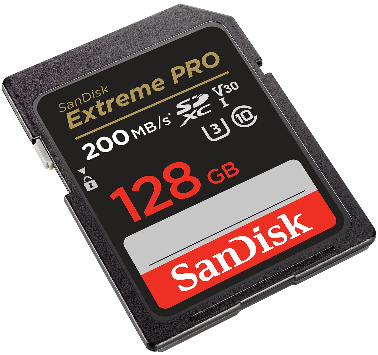SanDisk Extreme Pro SDXC Memóriakártya, 128Gb, 10-es osztály / UHS-1 U3 SDSDXXD-128G-GN4IN