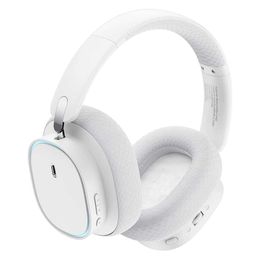 Baseus AeQur GH02 vezeték nélküli gaming fejhallgató, RGB, BT / Wi-Fi / Vezetékes, Fekete A00050800113-Z1
