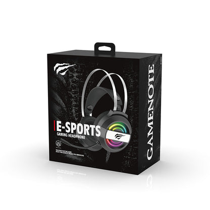 HAVIT H2230U USB Gaming fejhallgató, 1.8m, Fehér