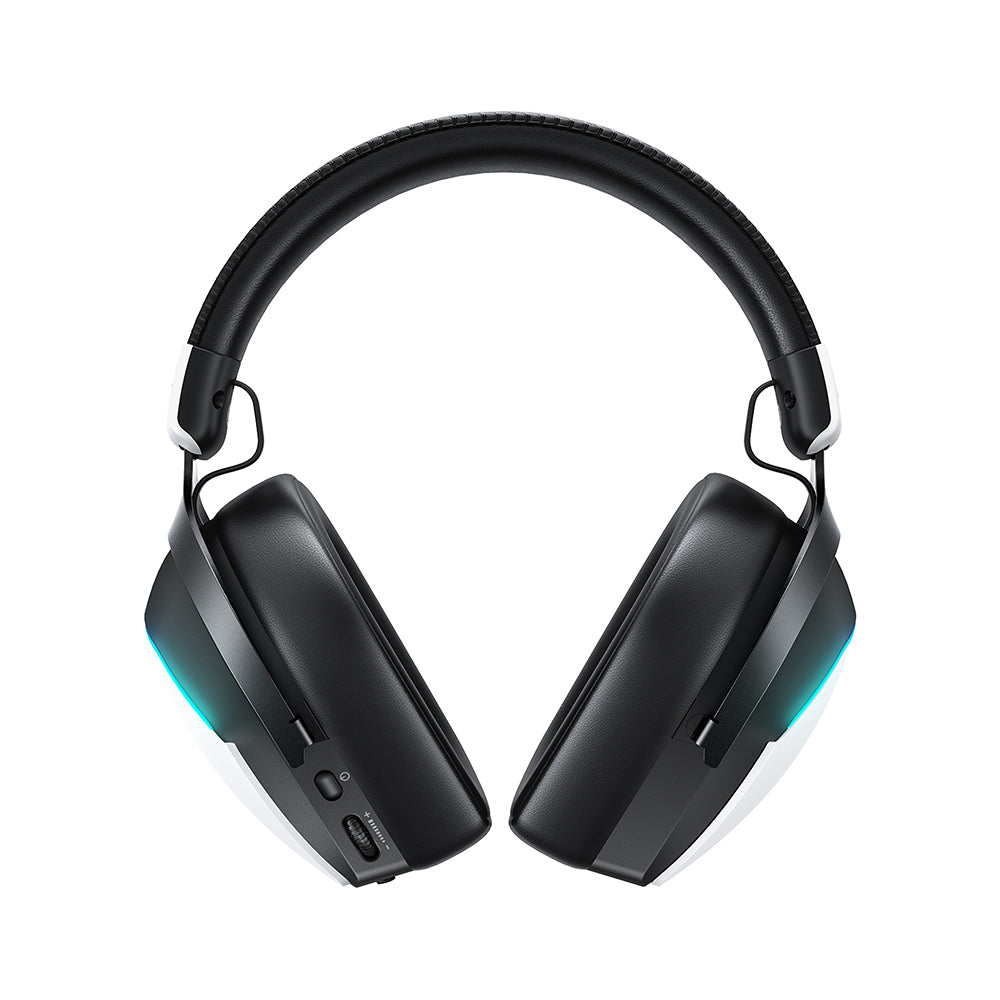 Acefast H11 vezeték nélküli gaming fejhallgató, RGB, BT / Wi-Fi / Vezetékes, Fehér