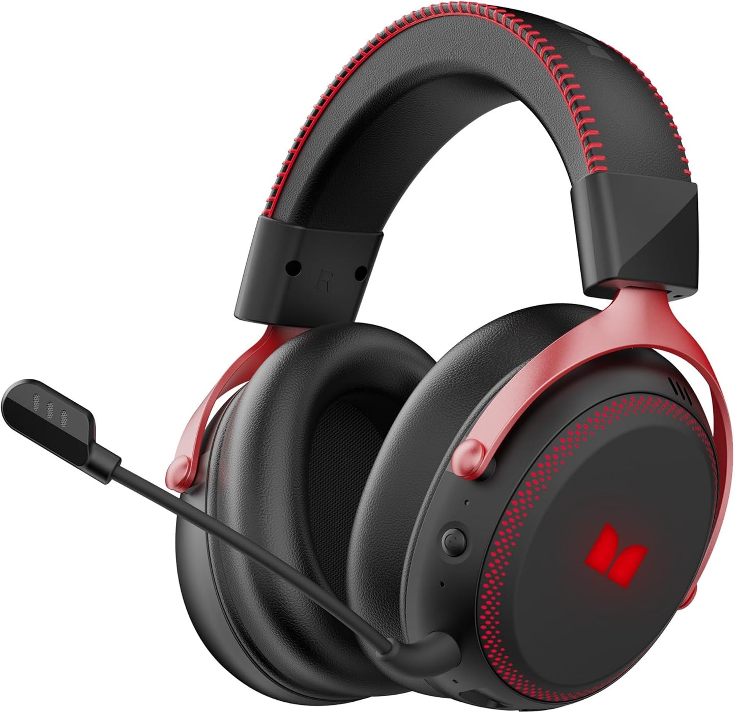 Monster Mission 350 Vezeték nélküli Gaming Fejhallgató, BT / Wi-Fi / Vezetékes, Fekete
