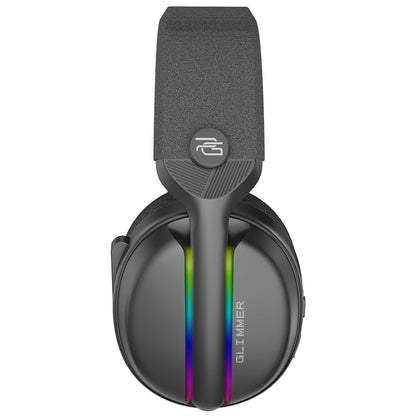 Proove Glimmer vezeték nélküli gaming fejhallgató, RGB, BT / Wi-Fi / Vezetékes, Fekete WHGL00022001