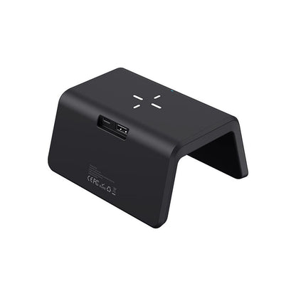 HAVIT W320 Digitális Óra Vezeték Nélküli QI Töltéssel, Fekete