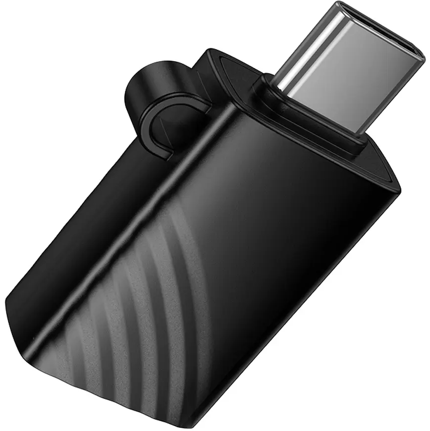 USB-C Card Reader HOCO HB53, microSD, Black