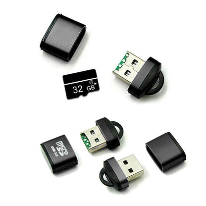 OEM USB Card Reader CR01, microSD, Black
